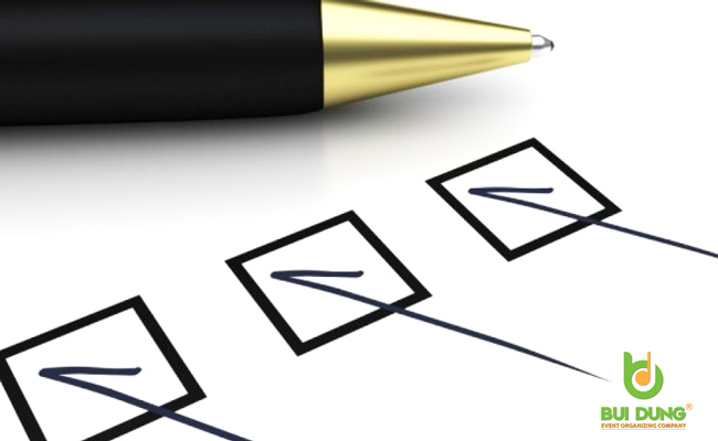 Kỹ năng viết checklist của chuyên gia tổ chức sự kiện Kỹ năng viết checklist của chuyên gia tổ chức sự kiện