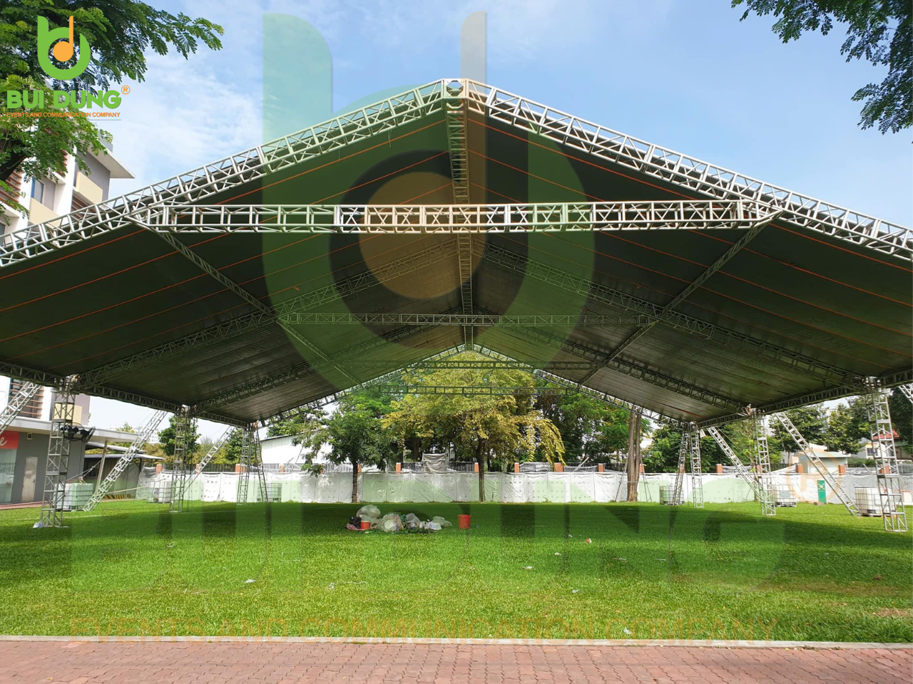 Dịch vụ cho thuê nhà bạt khung nhôm tổ chức sự kiện