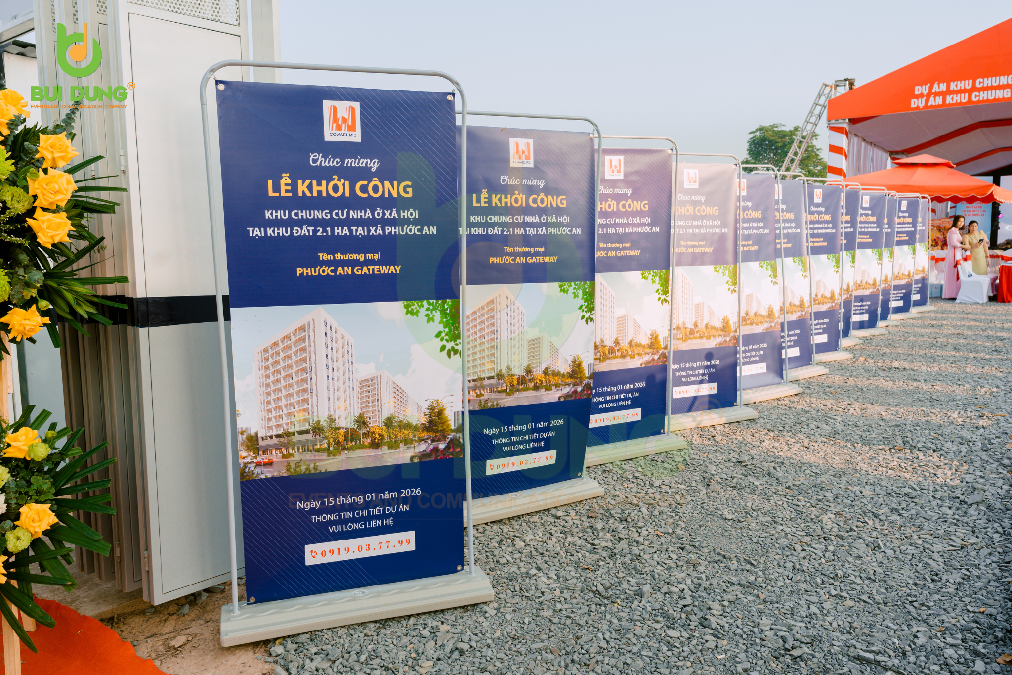 Lễ khởi công dự án chung cư nhà ở xã hội Phước An 