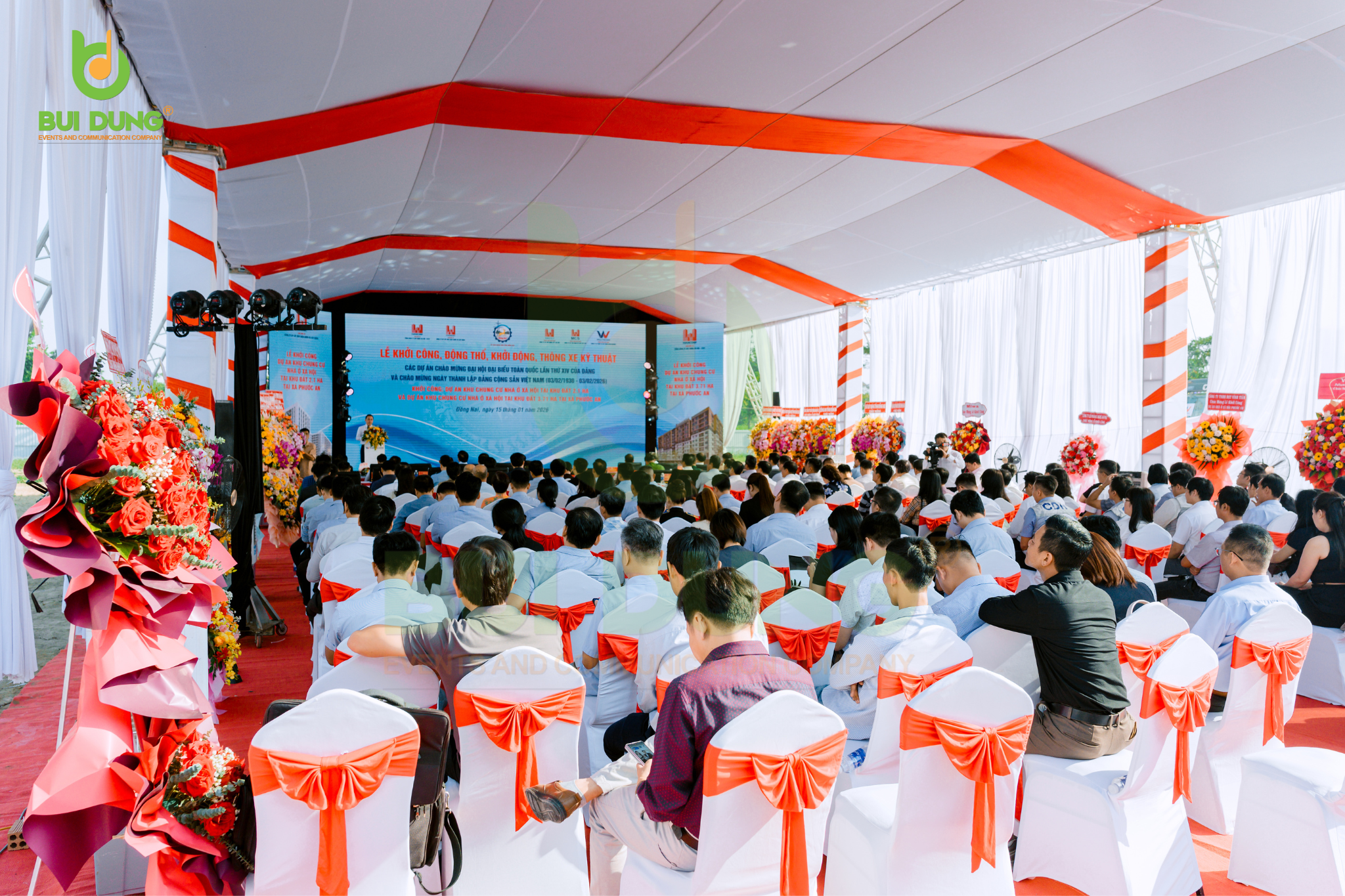 Lễ khởi công dự án chung cư nhà ở xã hội Phước An 